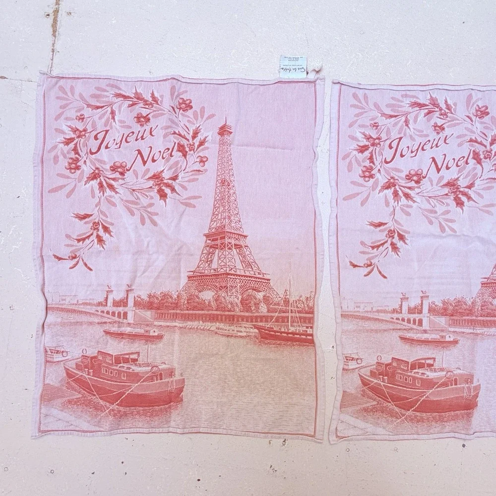 Sur La Table Eiffel Tower Kitchen Towel Paris  Decor French Gift Christmas Italy
